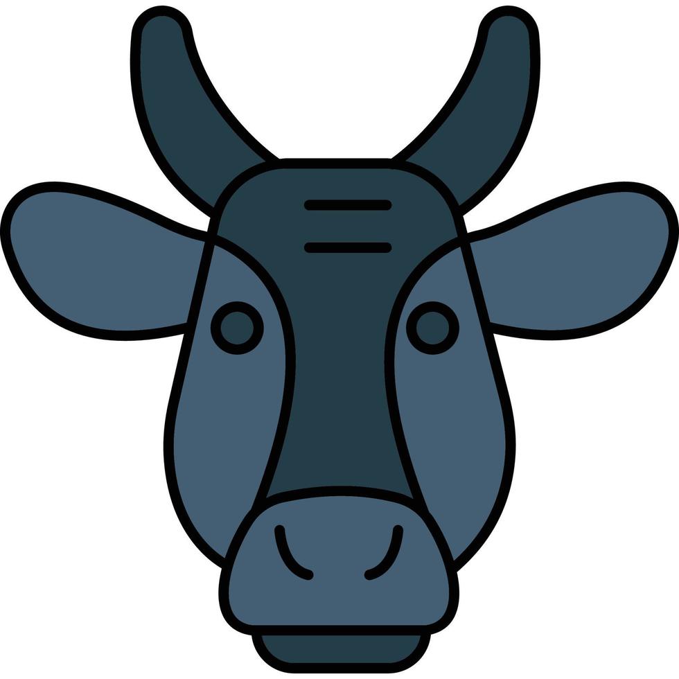 Cow which can easily edit or modify vector