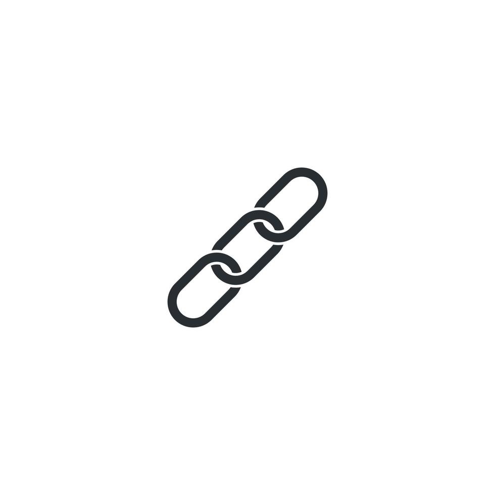 chain logo template vector icon illustration