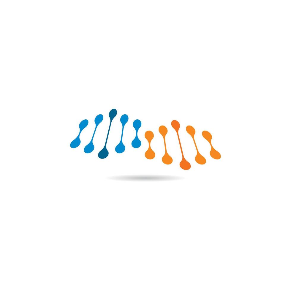molecule logo vector icon illustration