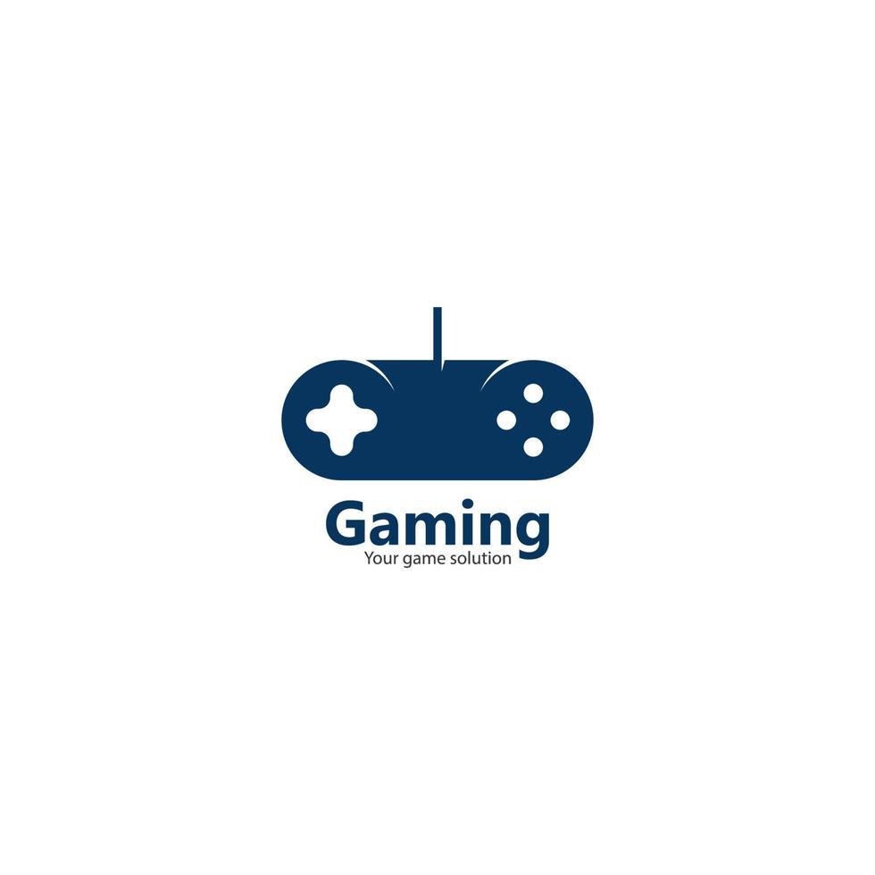 joystick logo for gaming vector icon illustration