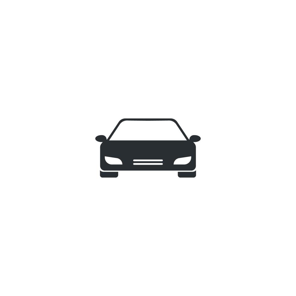 Ilustración de icono de vector de logotipo de coche