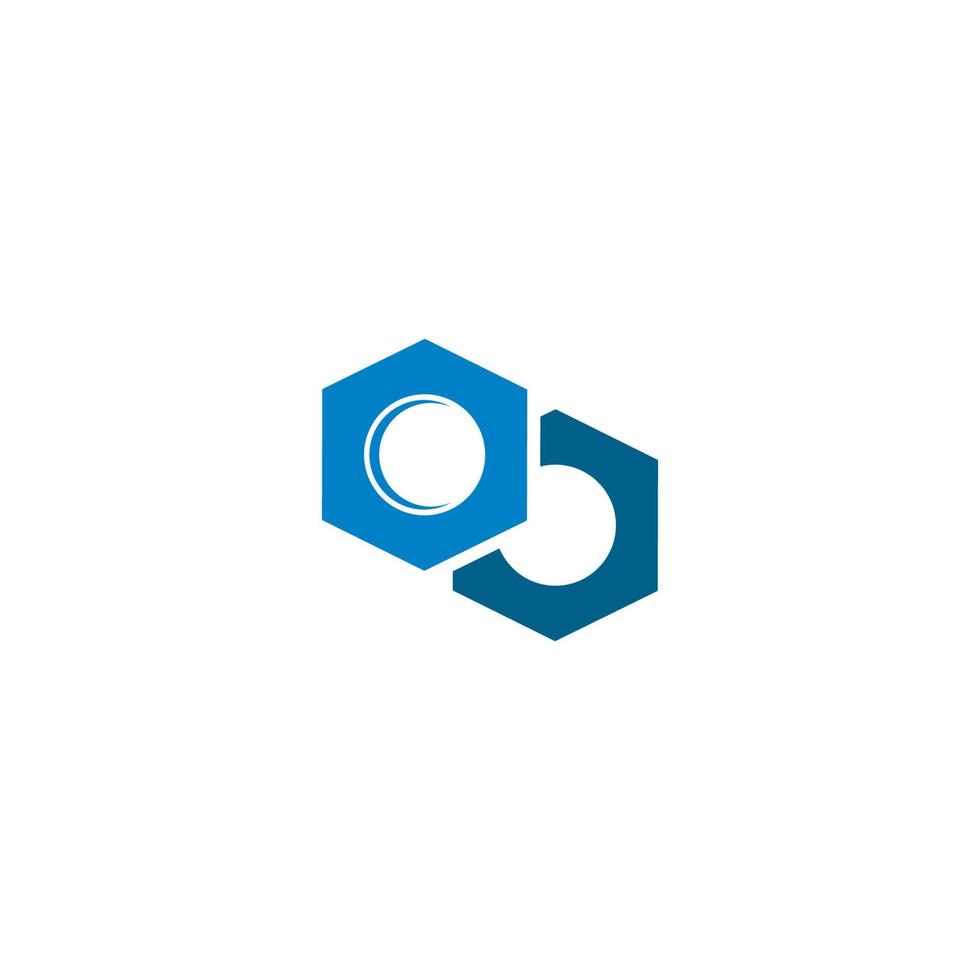 bolt , nut and screw vector icon