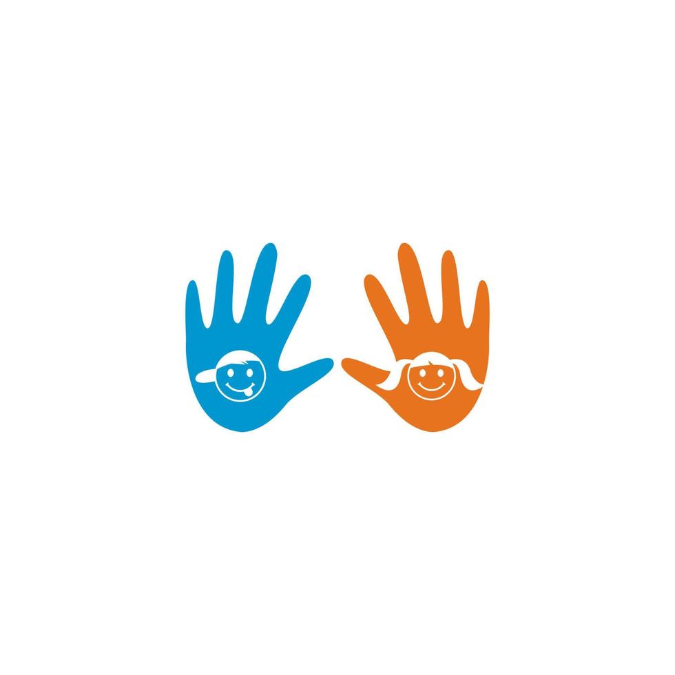 Kids template vector illustration