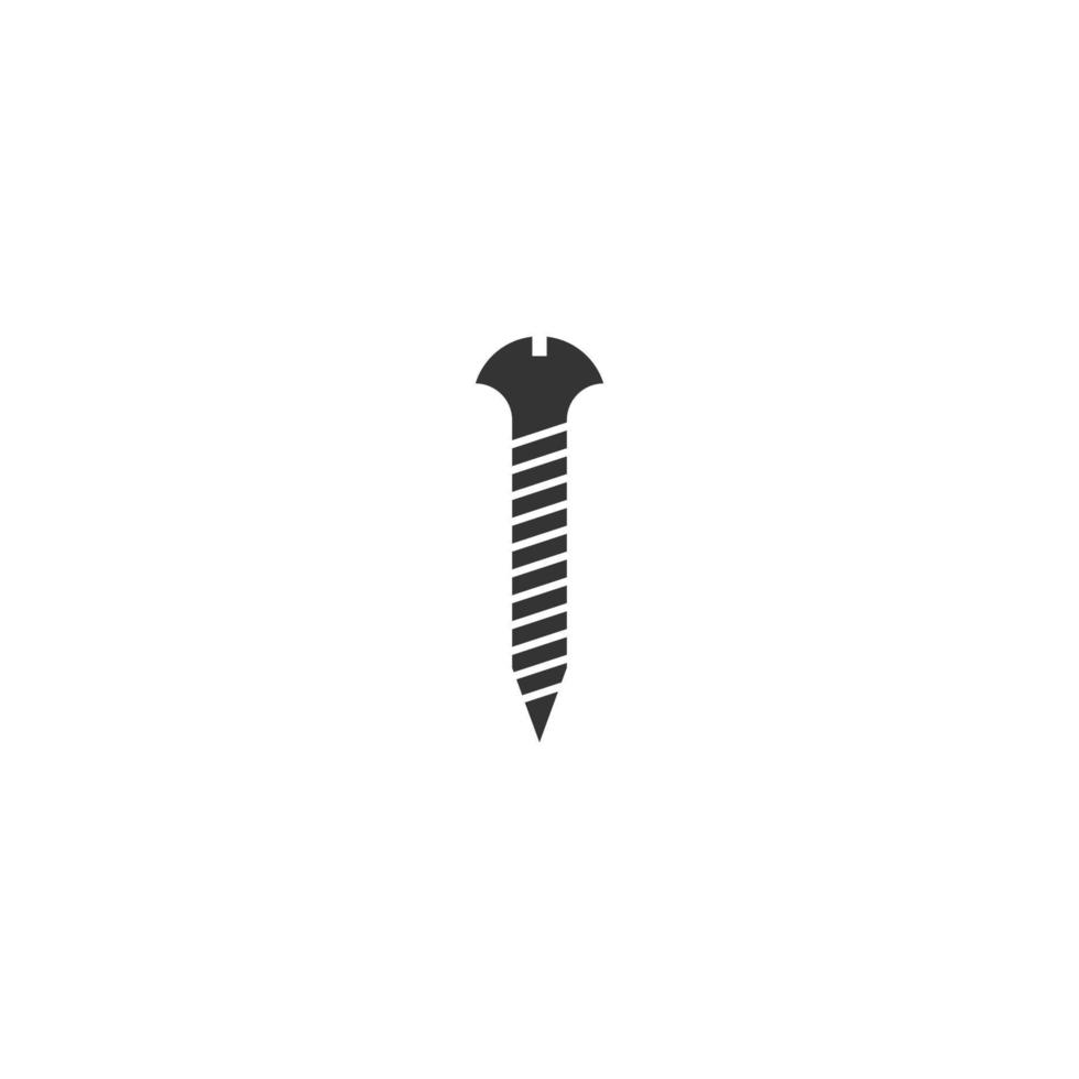 bolt , nut and screw vector icon
