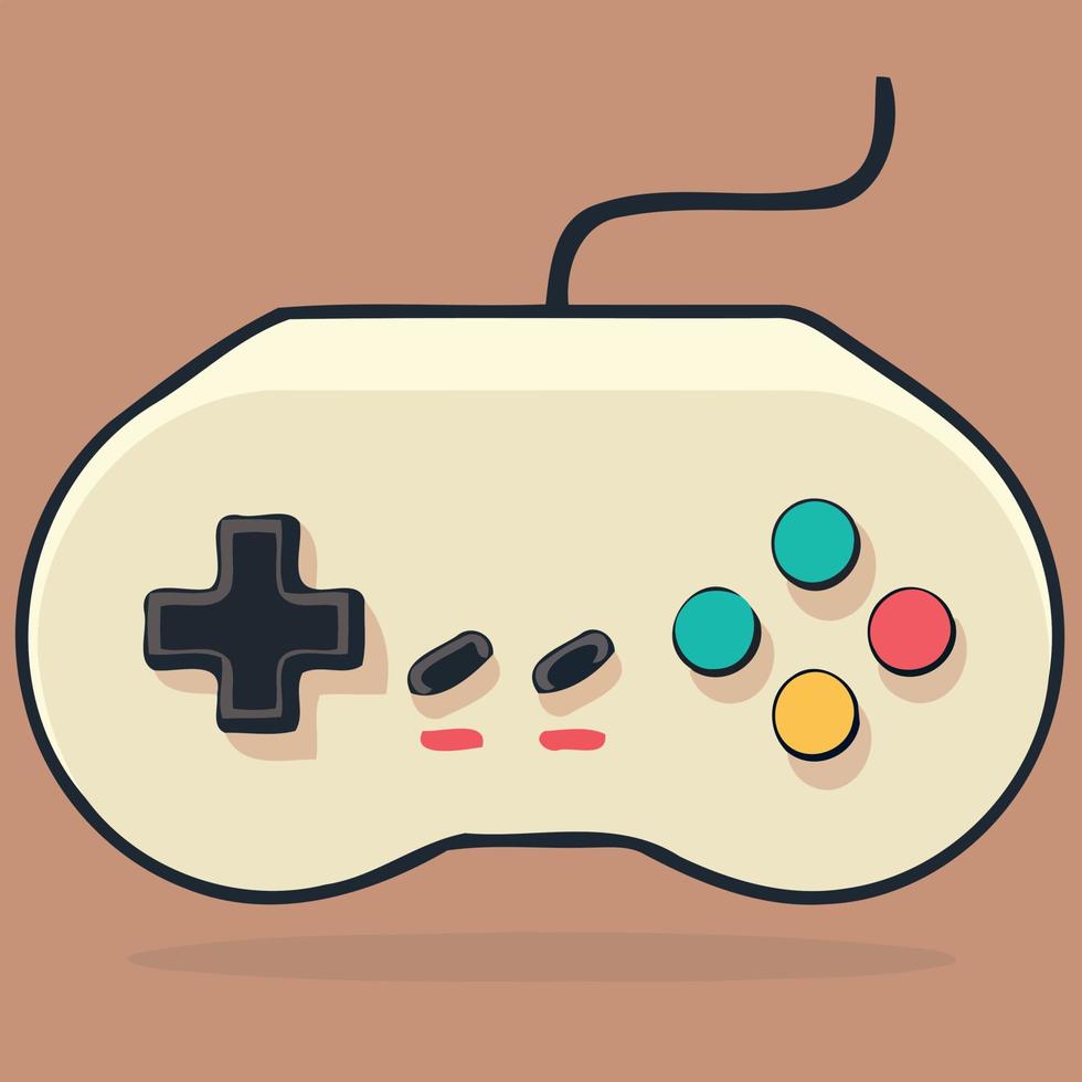 electronic video game controller vector