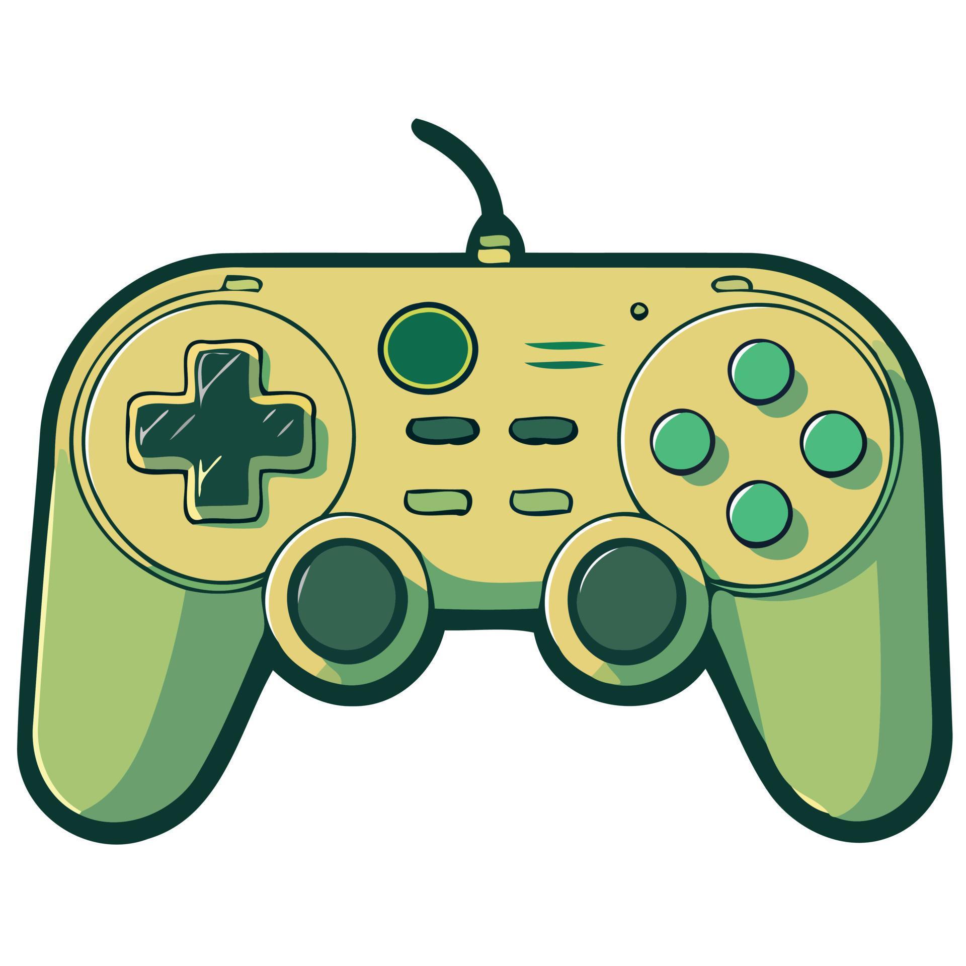 electronic video game controller 18884448 Vector Art at Vecteezy