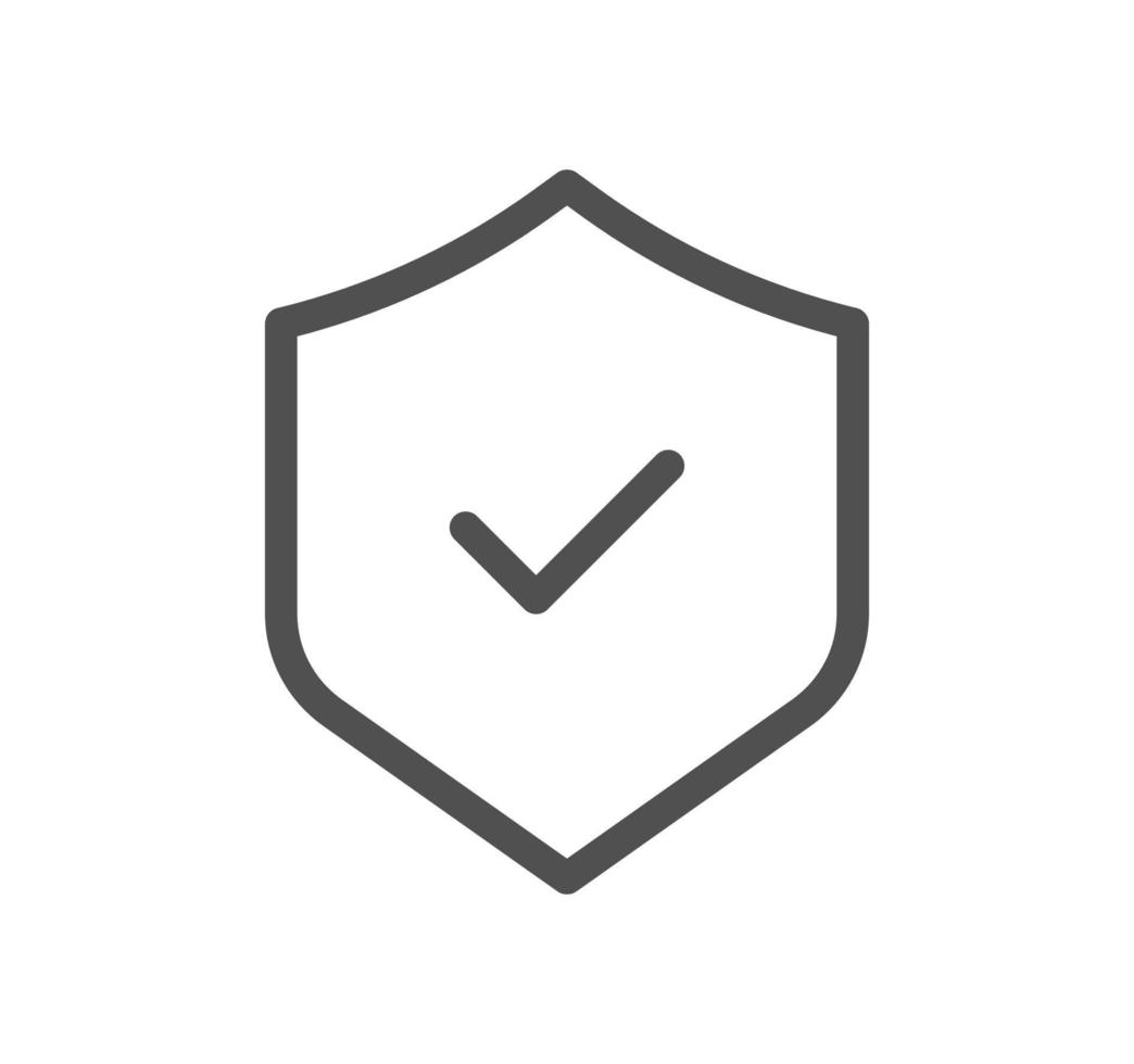 Approve related icon outline and linear vector. vector