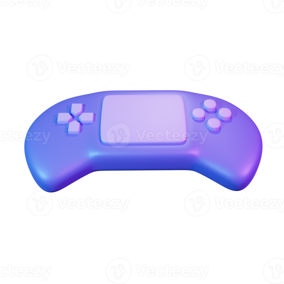 Gamepad-3D-Darstellung png