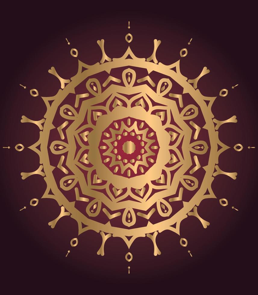 Set of mandala with floral ornament pattern,Vector mandala relaxation patterns unique design with nature style, Hand drawn pattern,Mandala template for page decoration cards, book, logos Free Vector