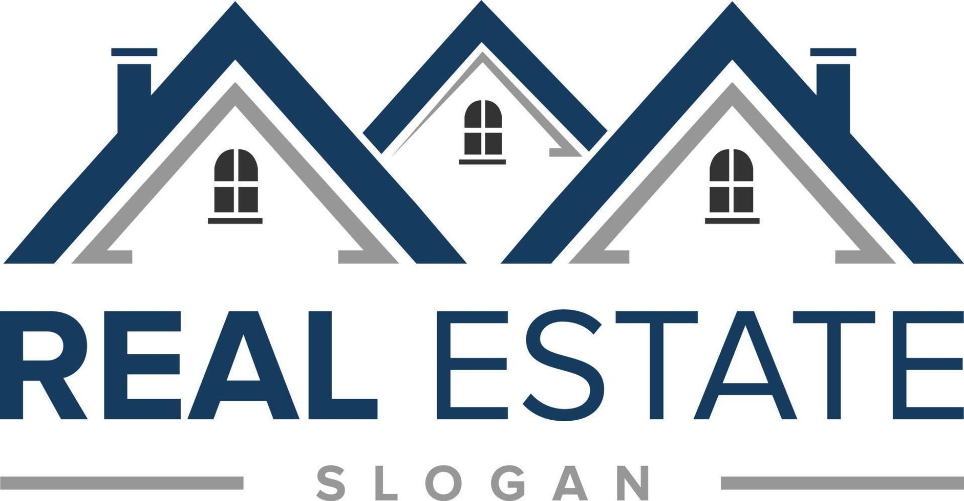 Real estate Building logo design inspiration. building logo design Free Vector