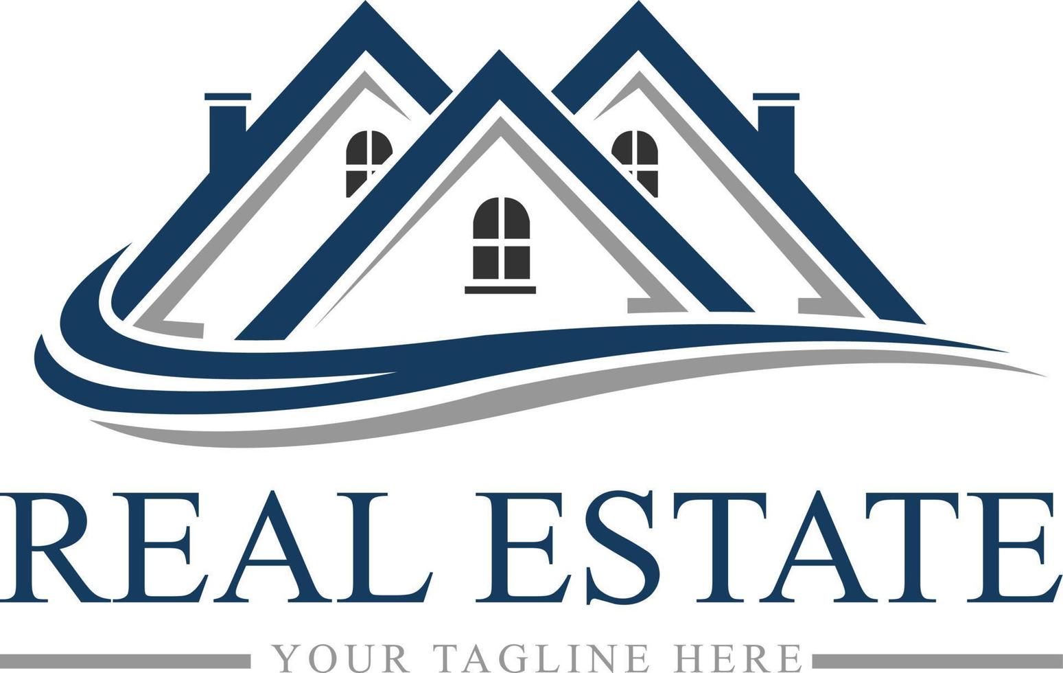 Real estate Building logo design inspiration. building logo design Free Vector