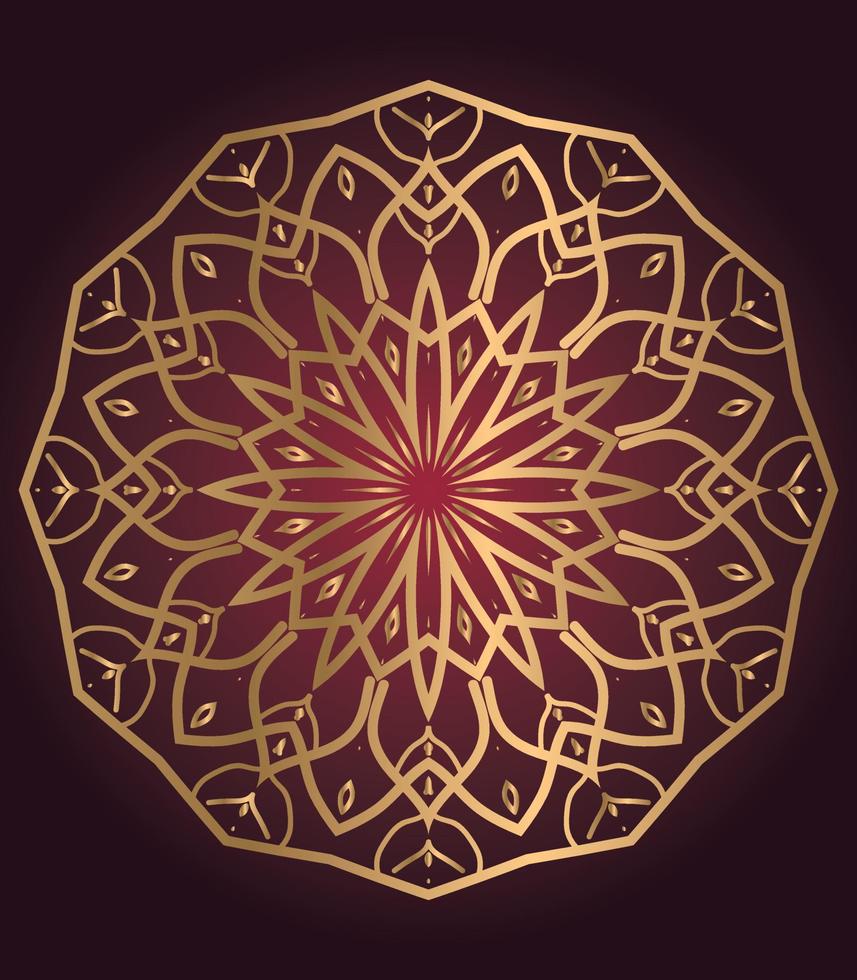 conjunto de mandala con patrón de ornamento floral, patrones de relajación de mandala vectorial diseño único con estilo natural, patrón dibujado a mano, plantilla de mandala para tarjetas de decoración de página, libro, logos vector libre