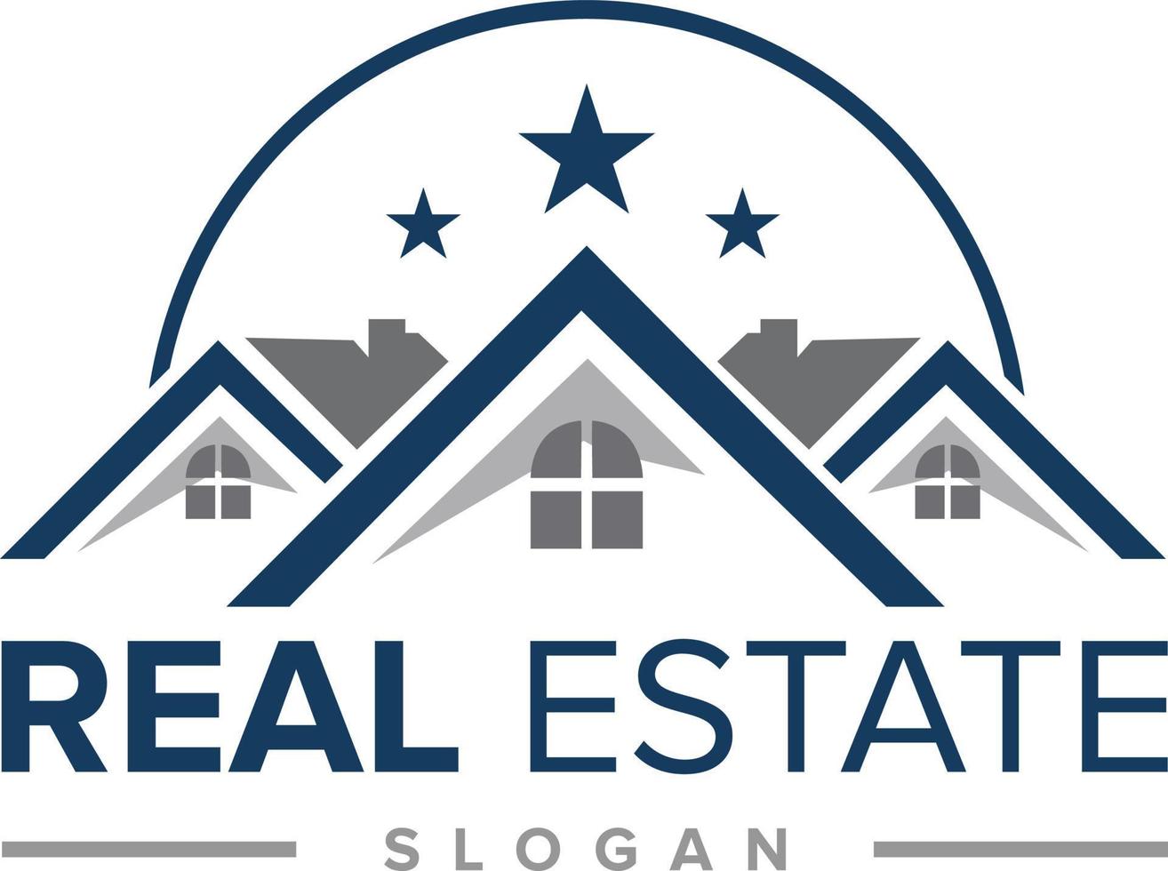 Real estate Building logo design inspiration. building logo design Free Vector