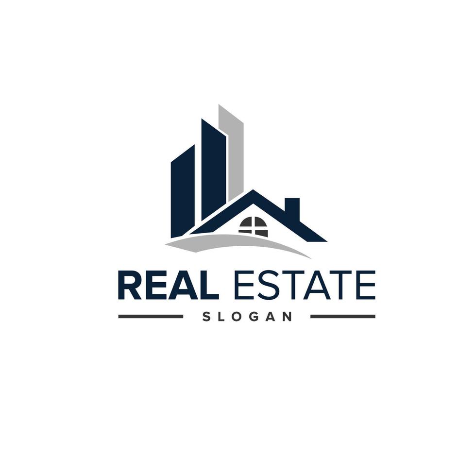 Real estate Building logo design inspiration. building logo design Free Vector