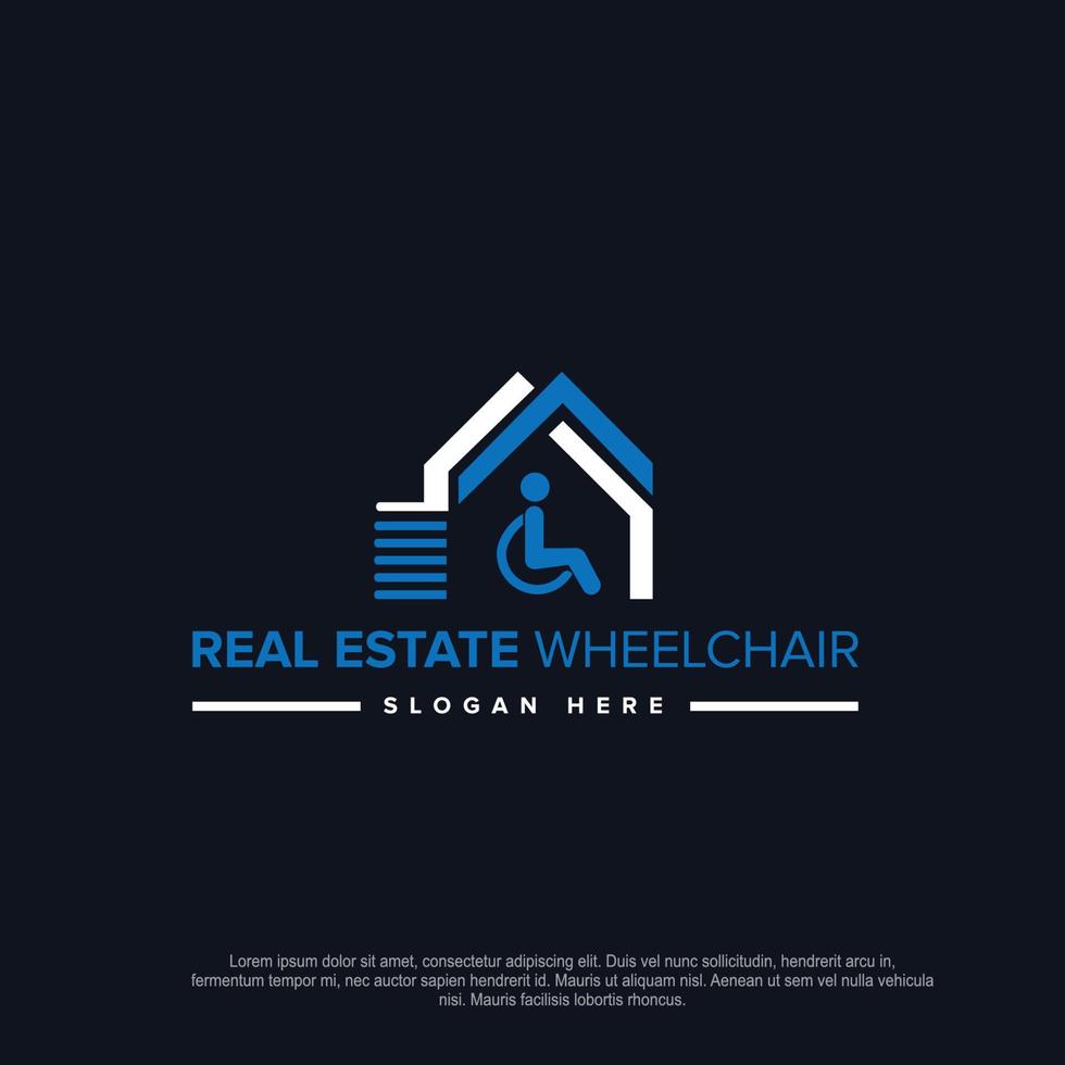 People in Wheelchairs Icon Logo Design Template Pro Vector