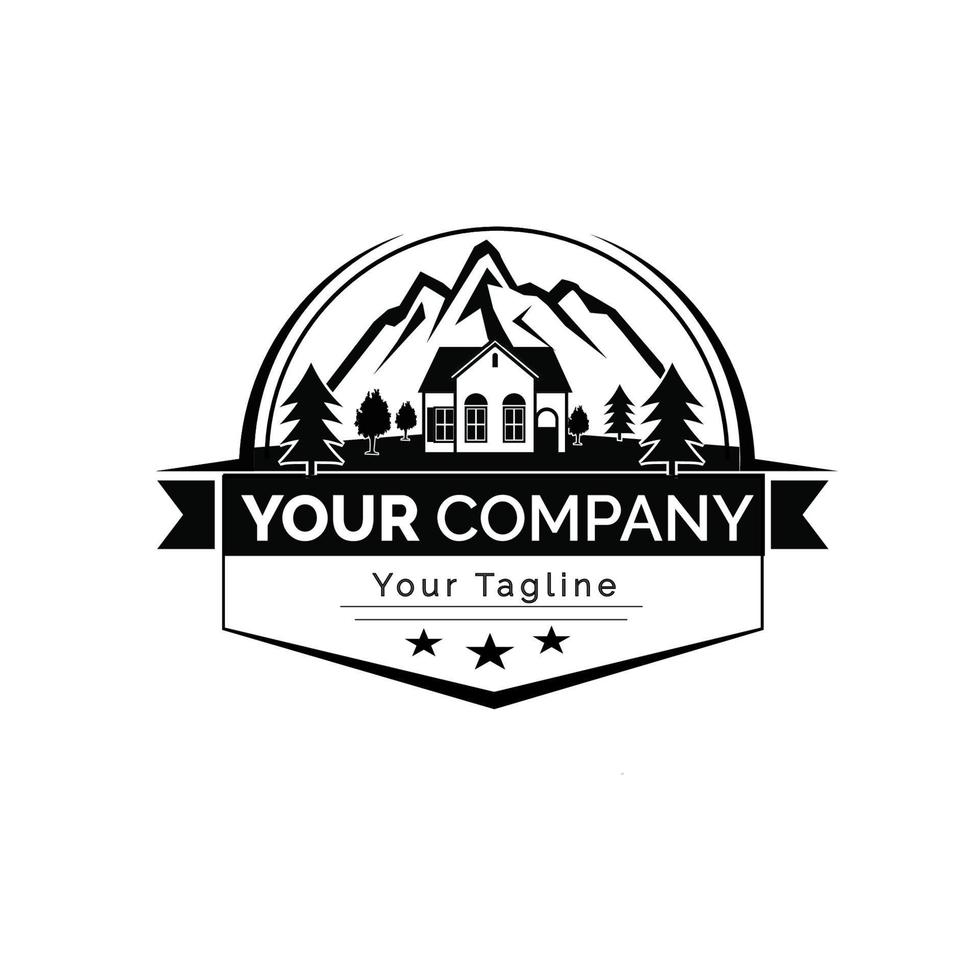 Real estate Building logo design inspiration. building logo design Free Vector