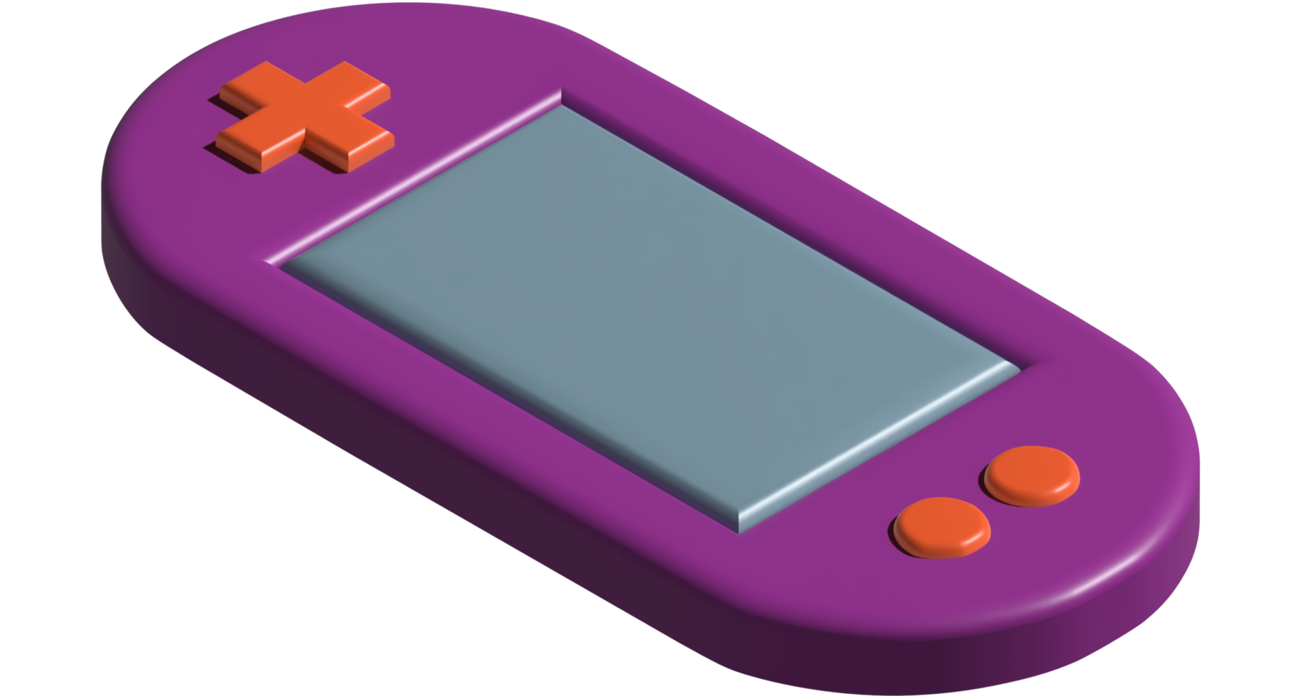 illustration 3d du jeu de console png