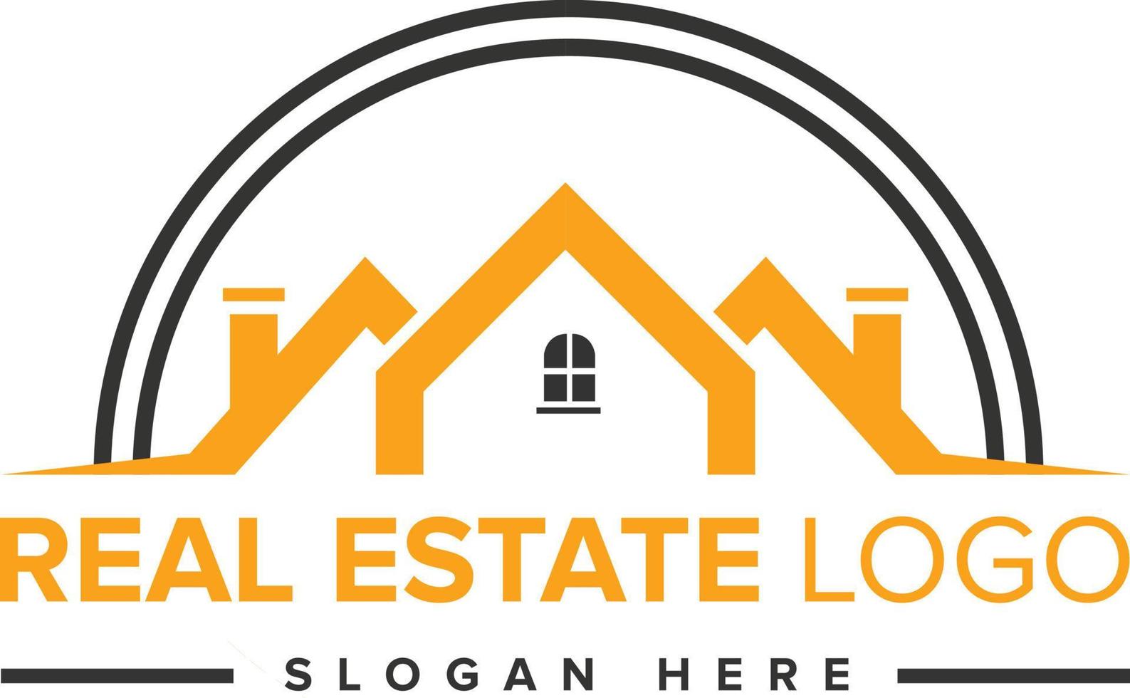 Real estate Building logo design inspiration. building logo design Free Vector