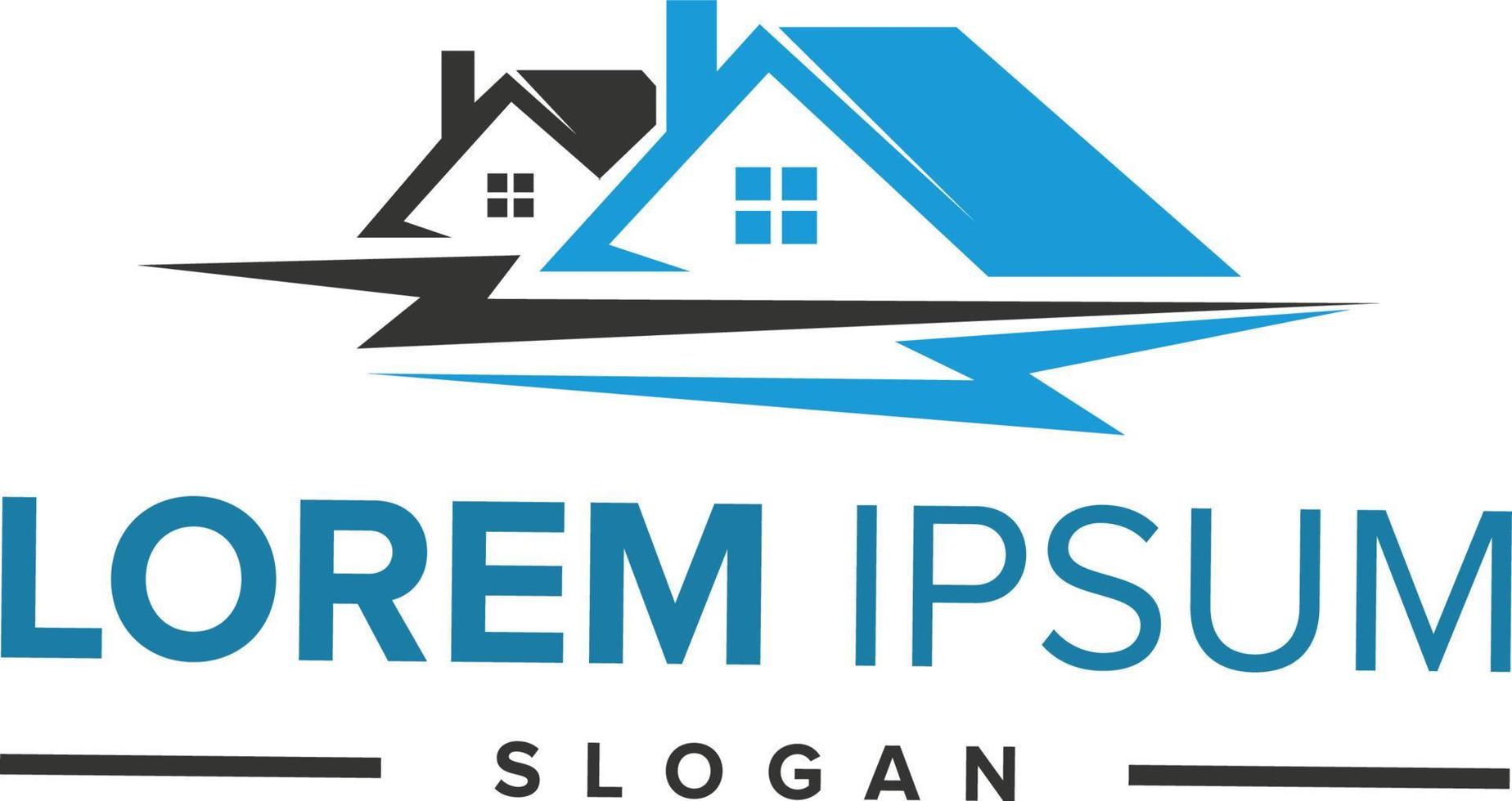 Real estate Building logo design inspiration. building logo design Free Vector
