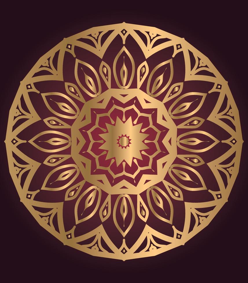 Set of mandala with floral ornament pattern,Vector mandala relaxation patterns unique design with nature style, Hand drawn pattern,Mandala template for page decoration cards, book, logos Free Vector