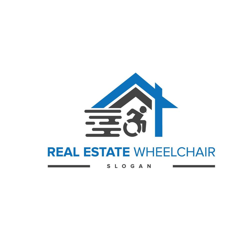 People in Wheelchairs Icon Logo Design Template Pro Vector