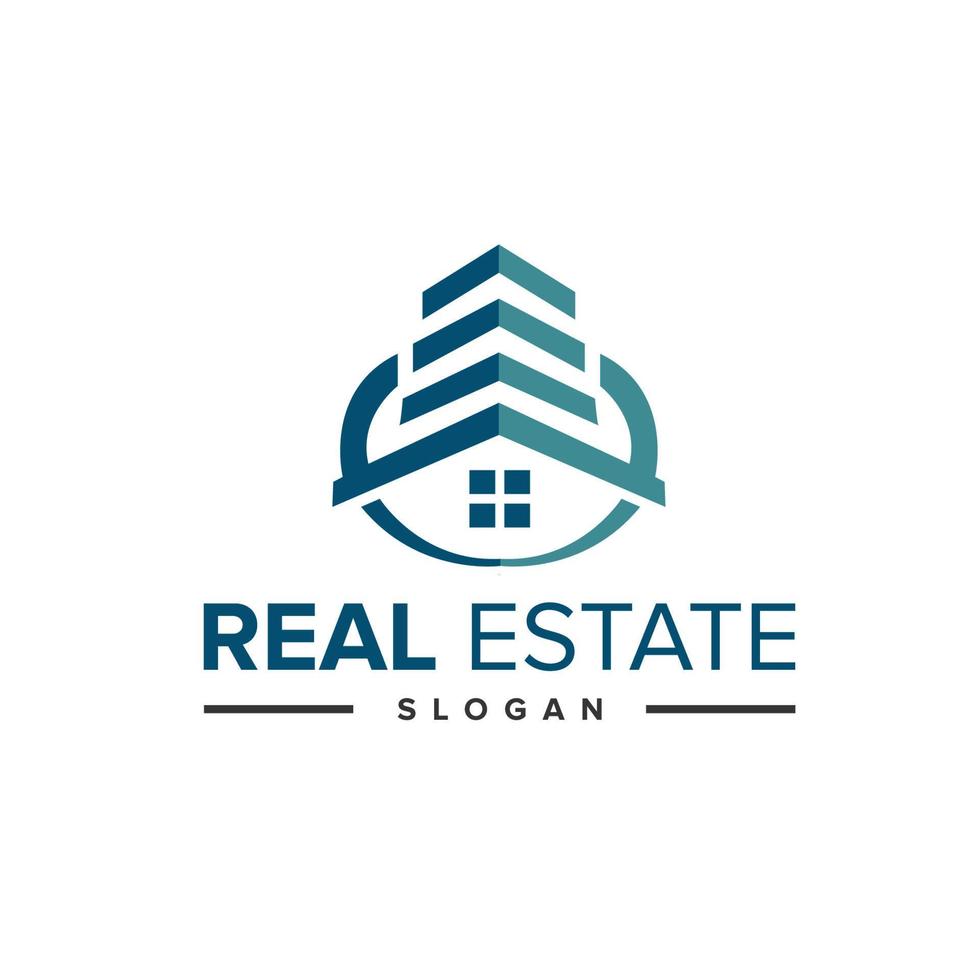 Real estate Building logo design inspiration. building logo design Free Vector