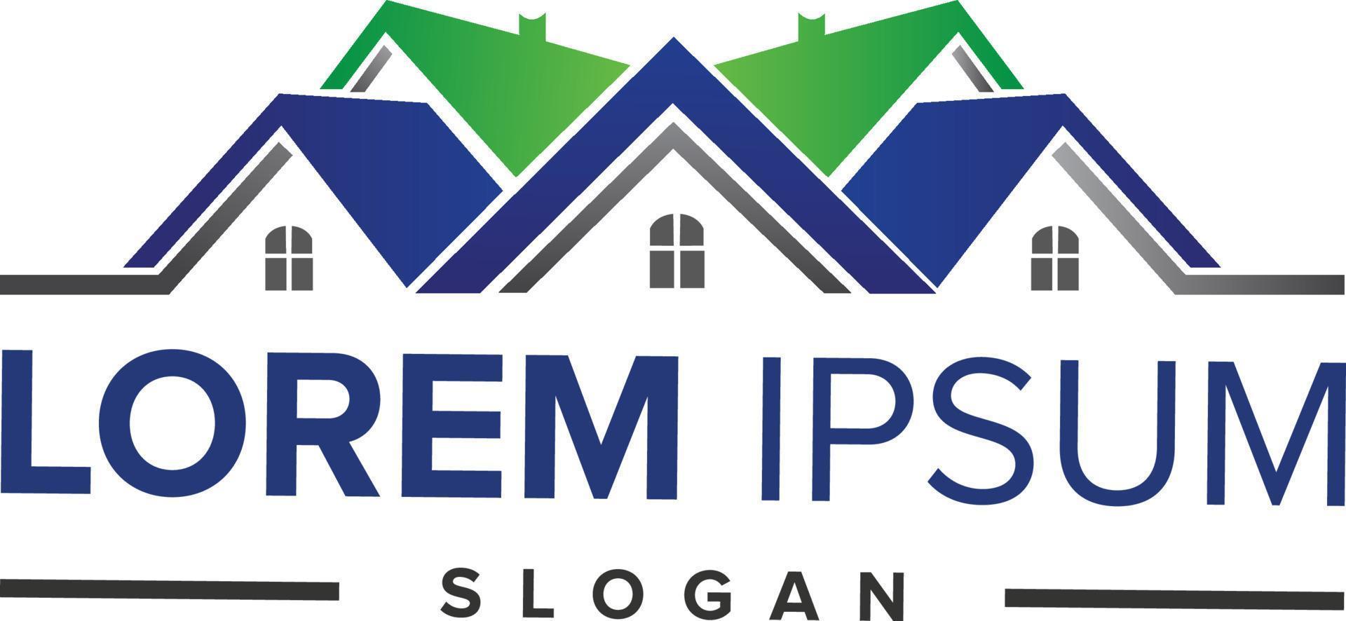 Real estate Building logo design inspiration. building logo design Free Vector