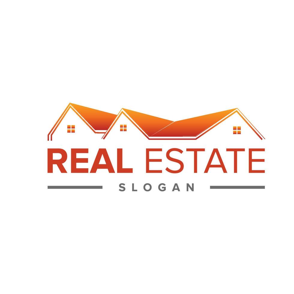 Real estate Building logo design inspiration. building logo design Free Vector