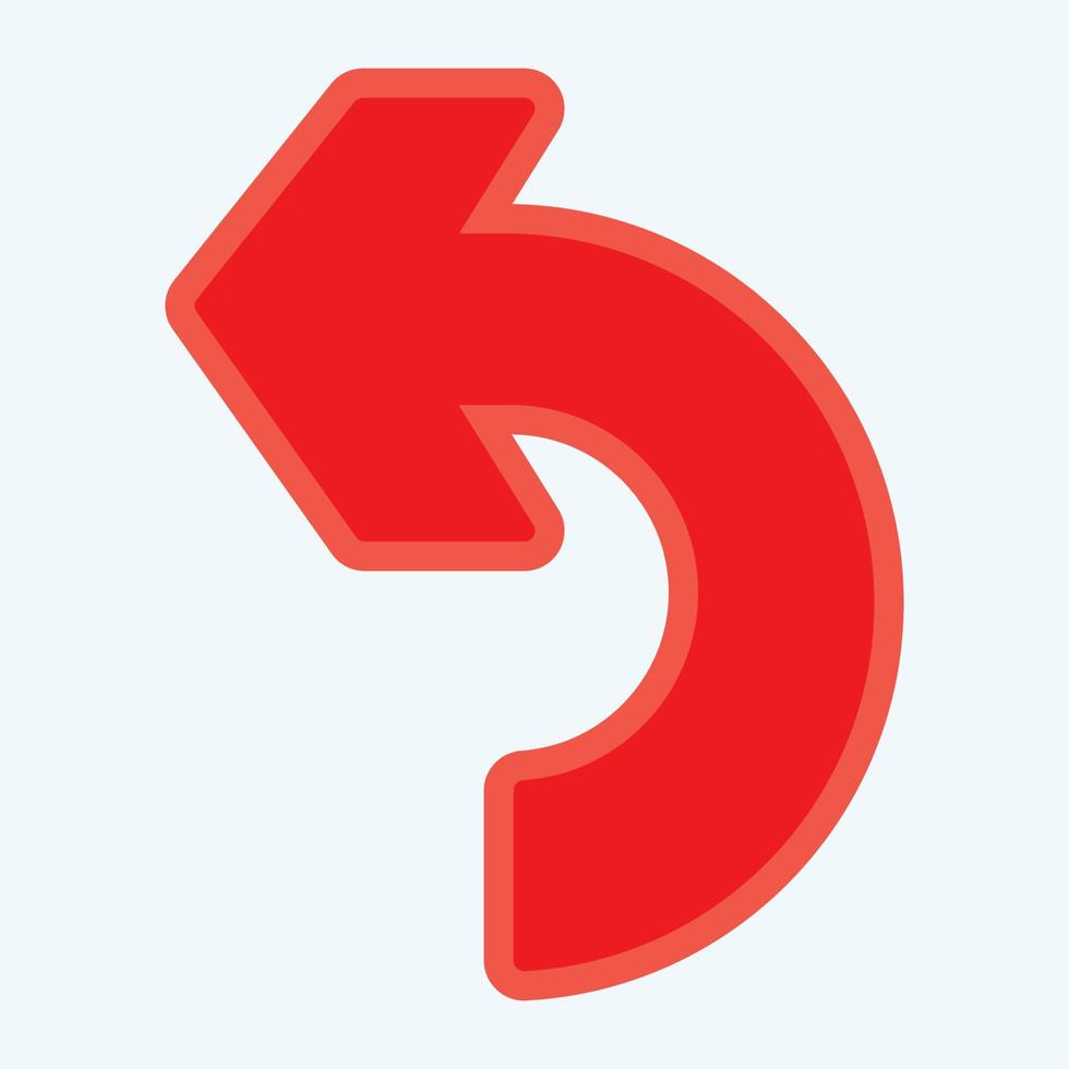 Red arrow icon vector EPS- 10