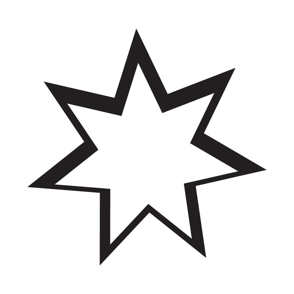 Star vector icon illustration eps - Vector
