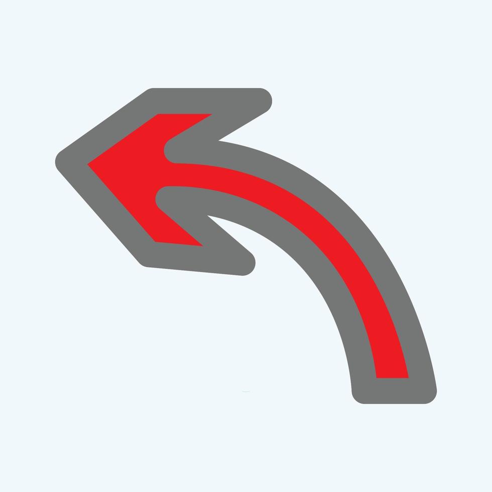 Red arrow icon vector EPS- 10