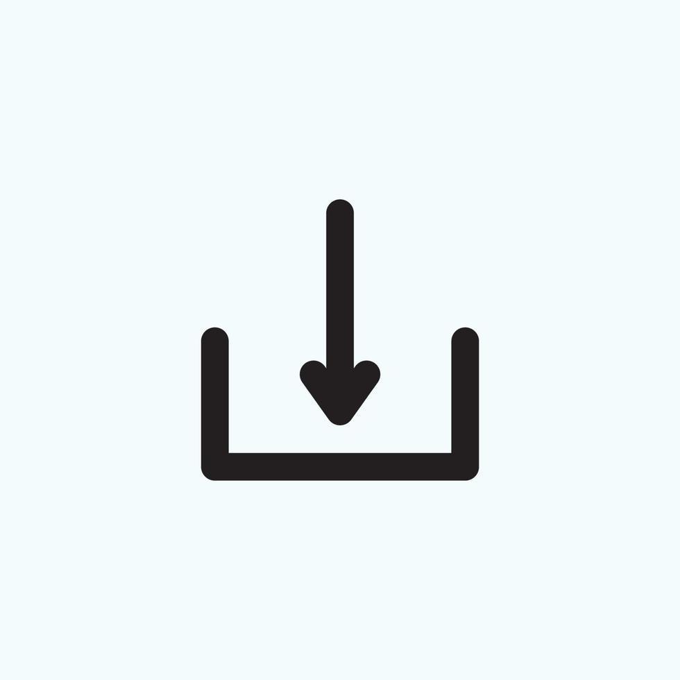 Download Icon Vector Illustration - eps Vector