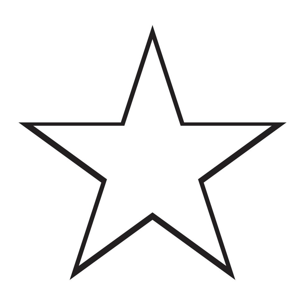 Star vector icon illustration eps - Vector