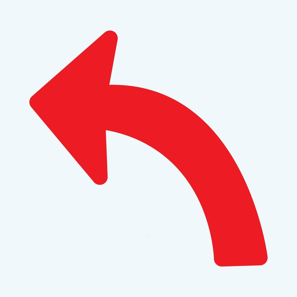 Red arrow icon vector EPS- 10