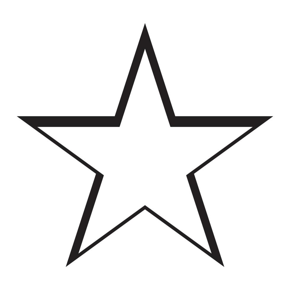 Star vector icon illustration eps - Vector