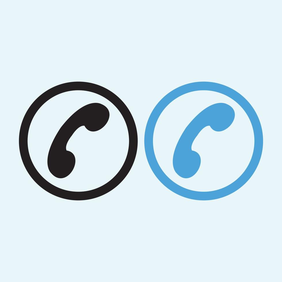 Phone icon vector. Phone glyph icon illustration - Vector