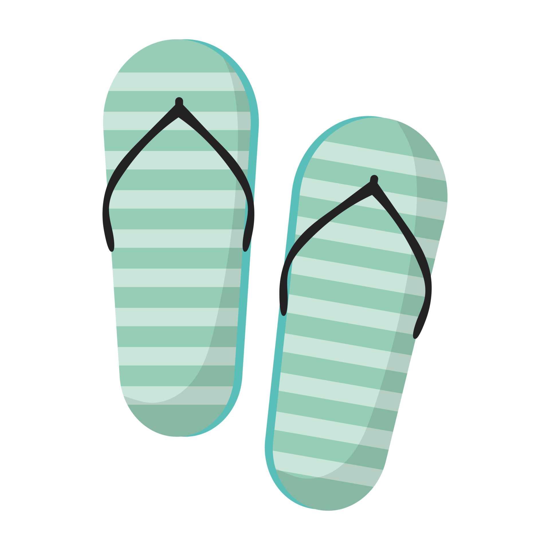 Free Flip Flops icon. 18887360 PNG with Transparent Background