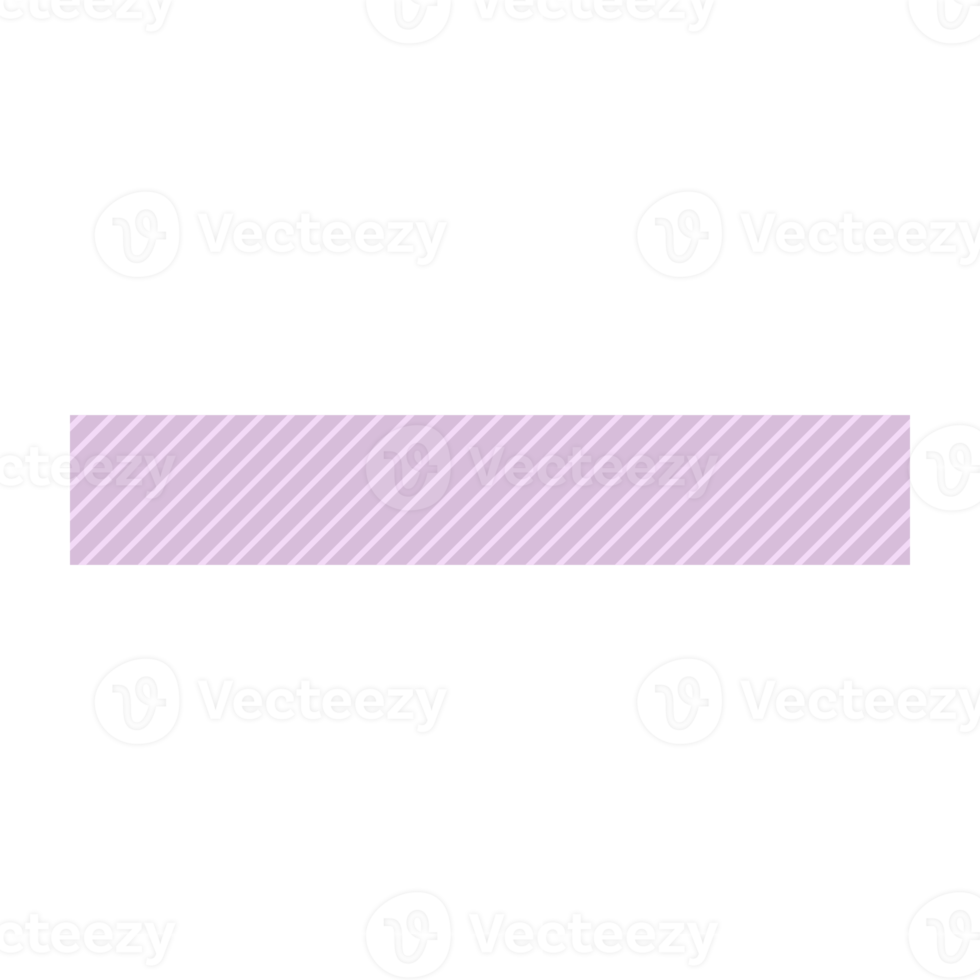 Pastel ribbons in different styles. masking tape, banner. png