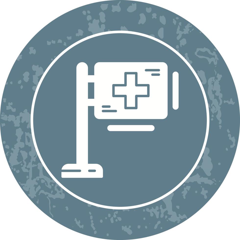 Hospital Sign Vector Icon