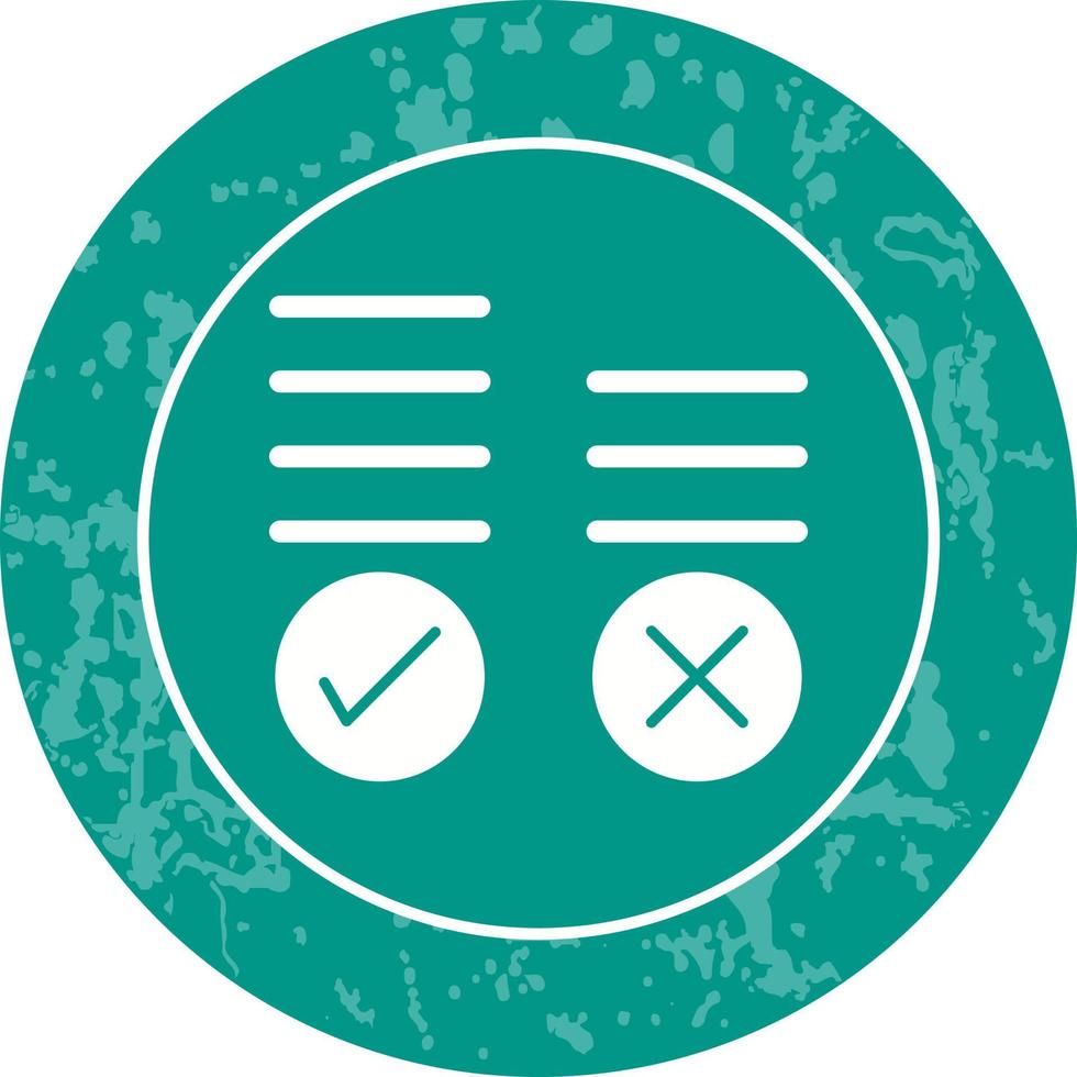 Voting Result Vector Icon