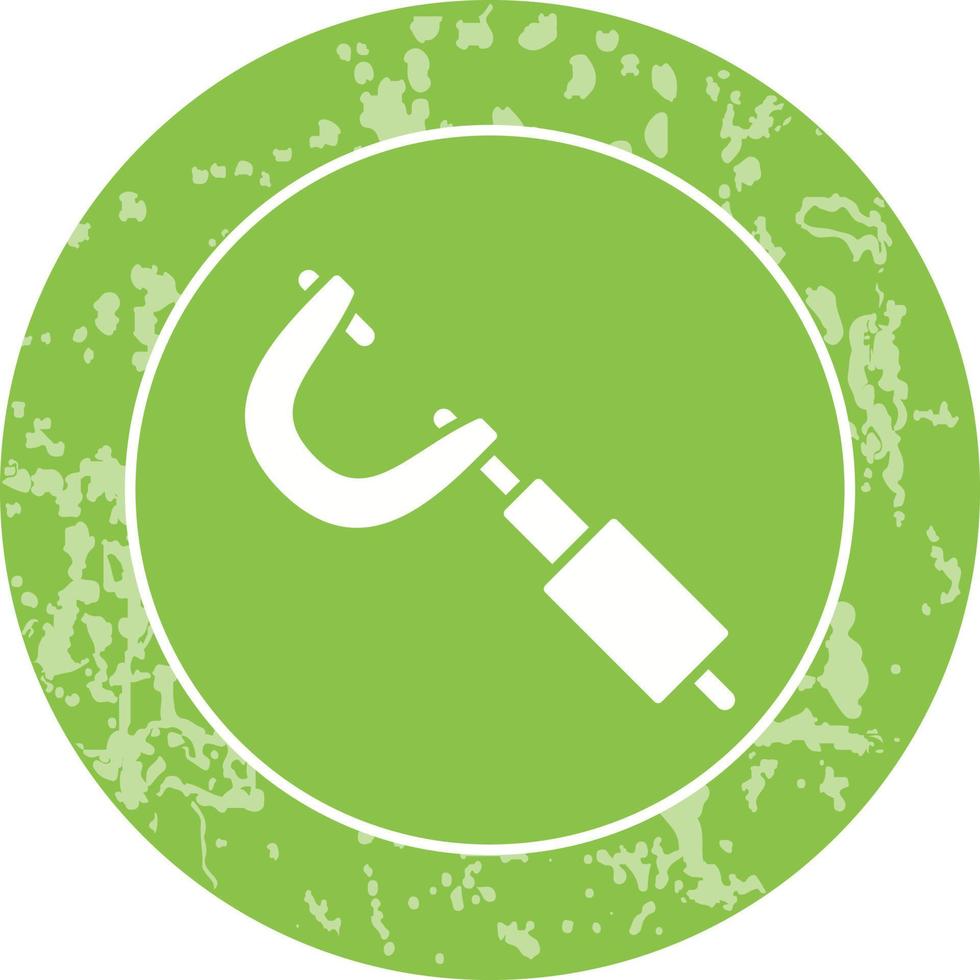 Micrometer Vector Icon