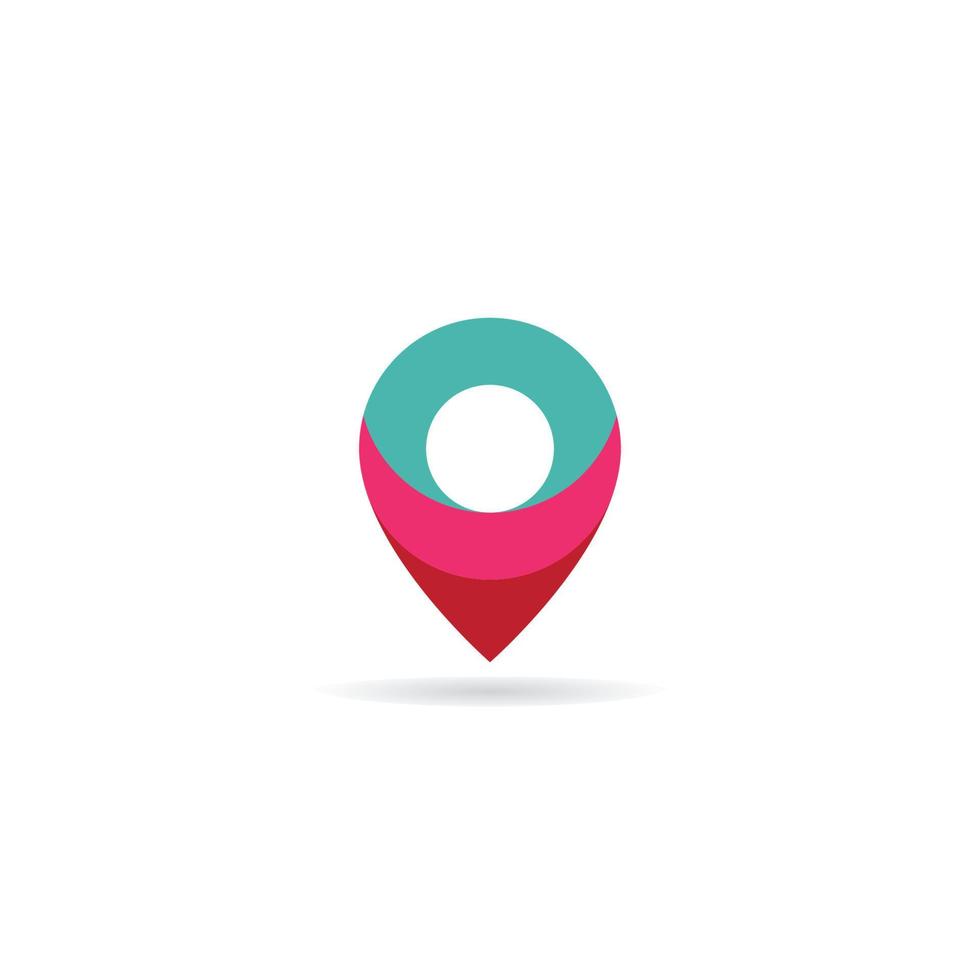 Location point Logo vector