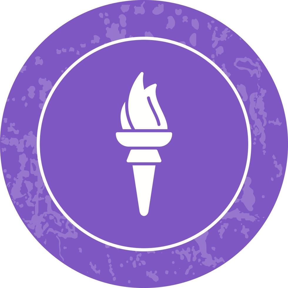 Torch Vector Icon