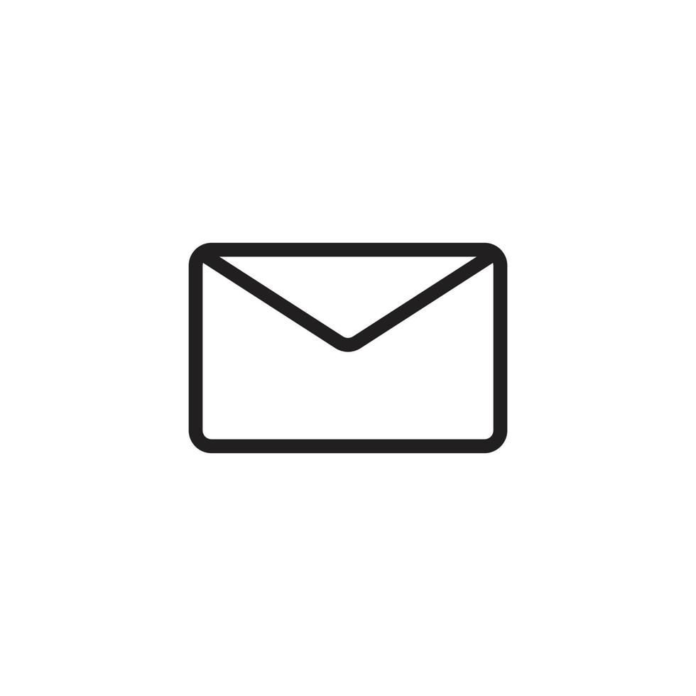 mail logo icon vector