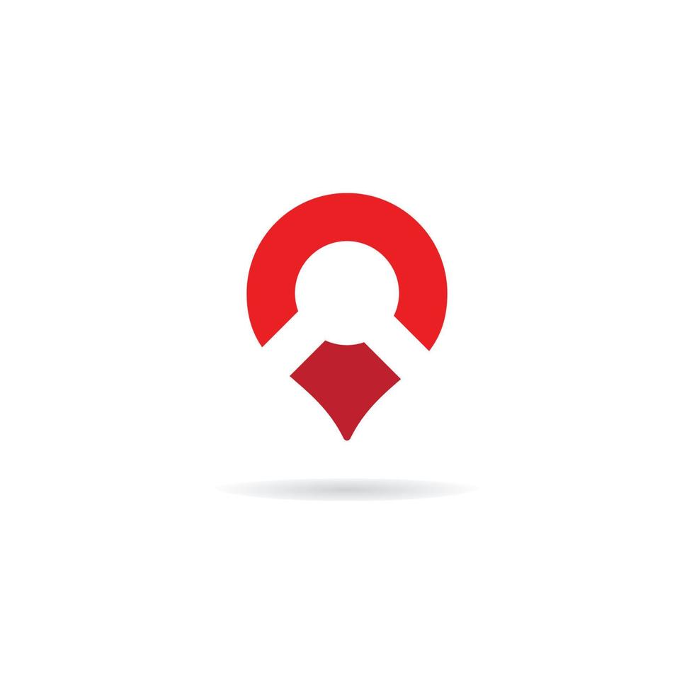 Location point Logo vector