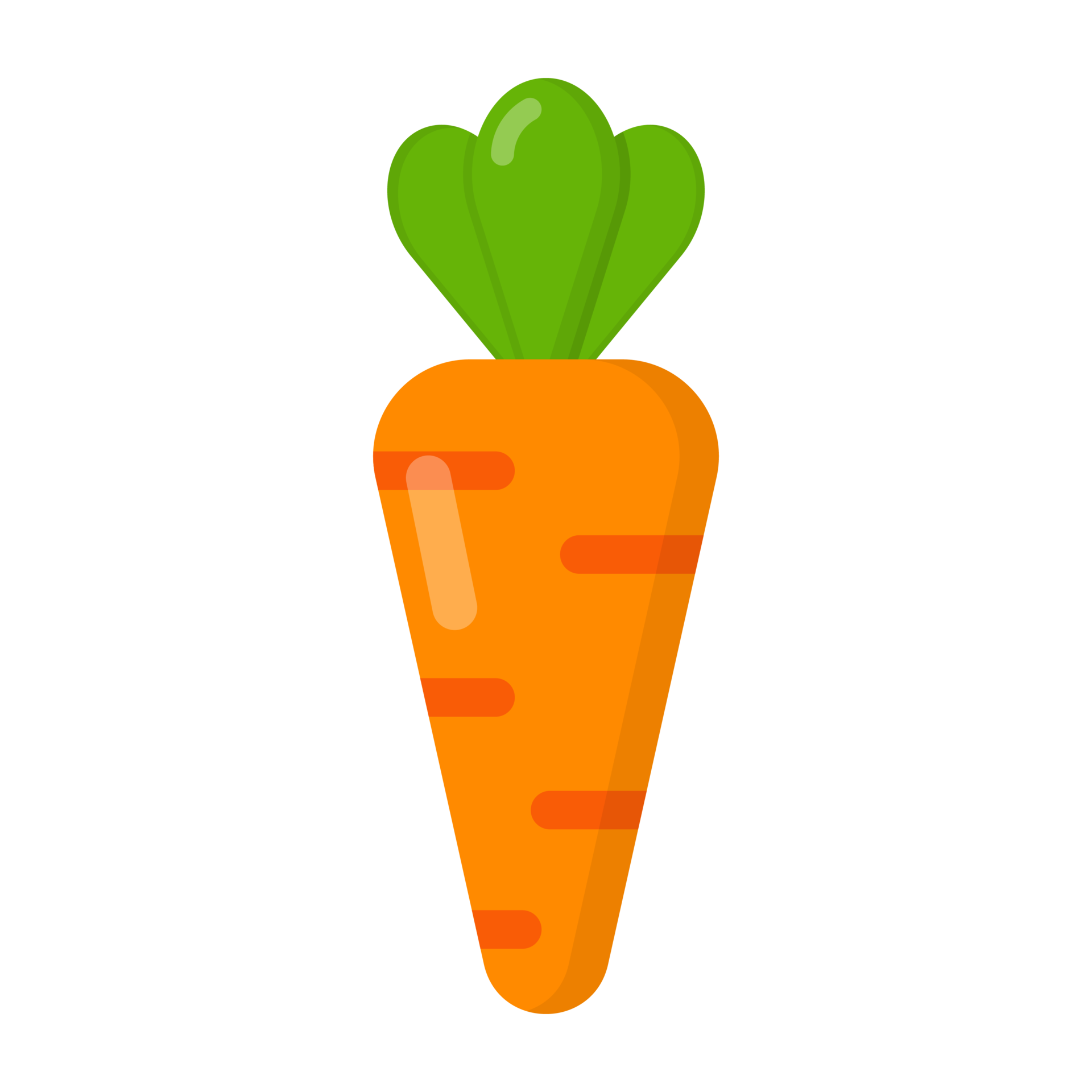 Free Cartoon Carrot icon. 18888341 PNG with Transparent Background