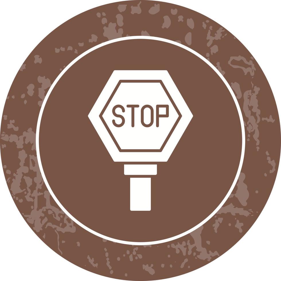 Stop Sign Vector Icon