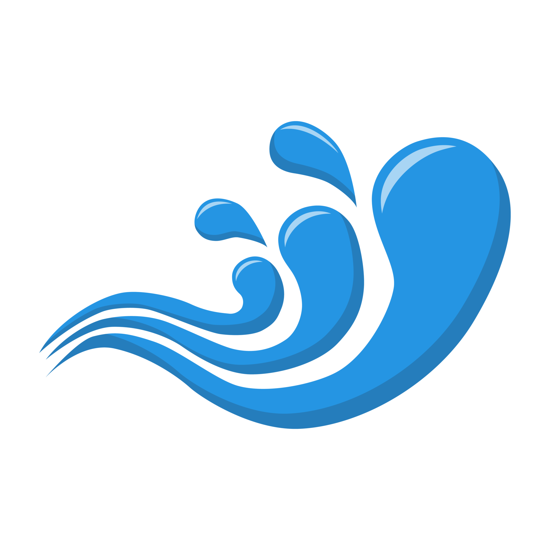 water splash icon or logo. 18888785 PNG