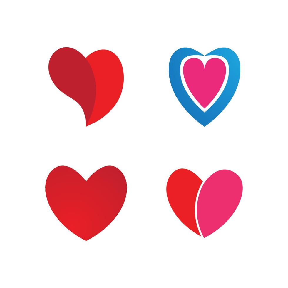 Heart Logo Template vector