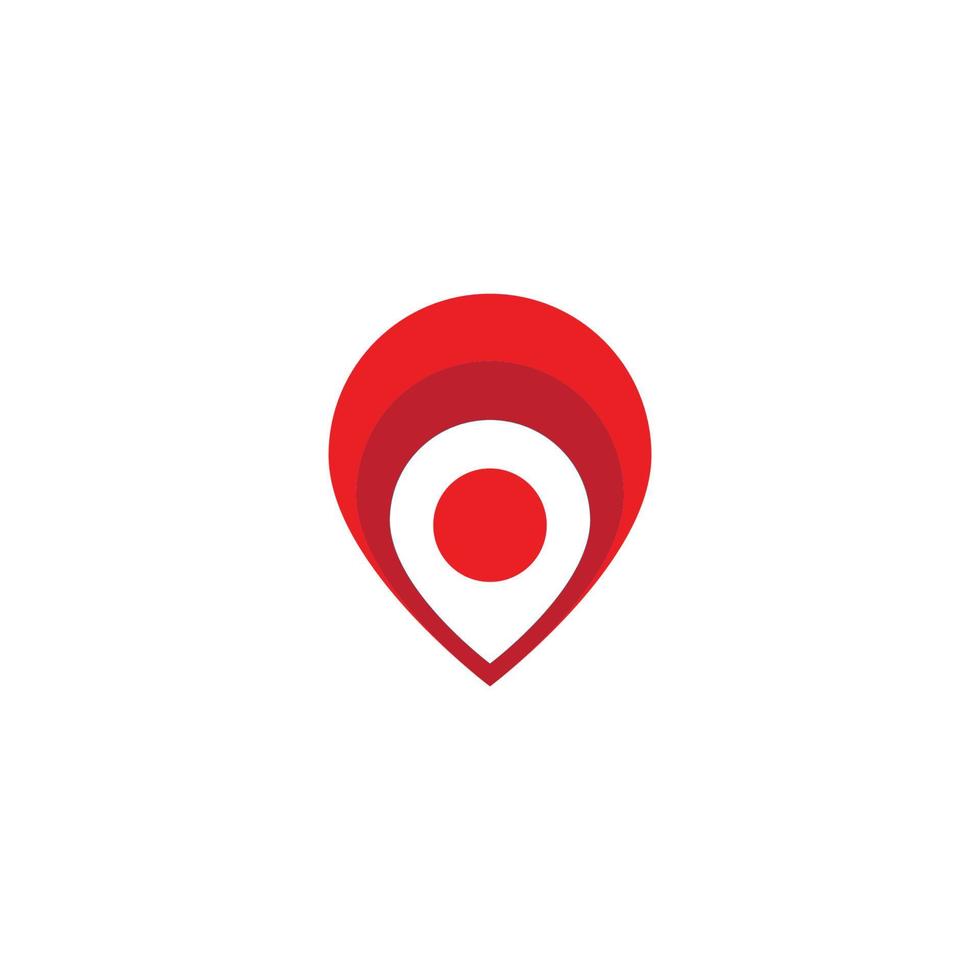Location point Logo vector